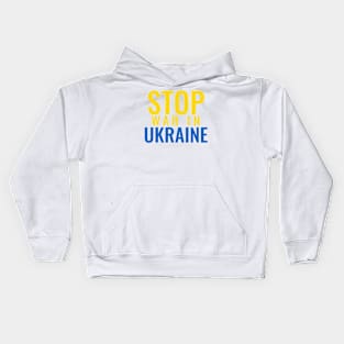 Stand with Ukraine Kids Hoodie